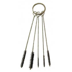 BRUSH SET FOR SPRAY GUN ORIFICES